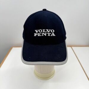 Volvo Penta‎ Navy Blue Hat Baseball Cap Embroidered Logo Adjustable Strapback